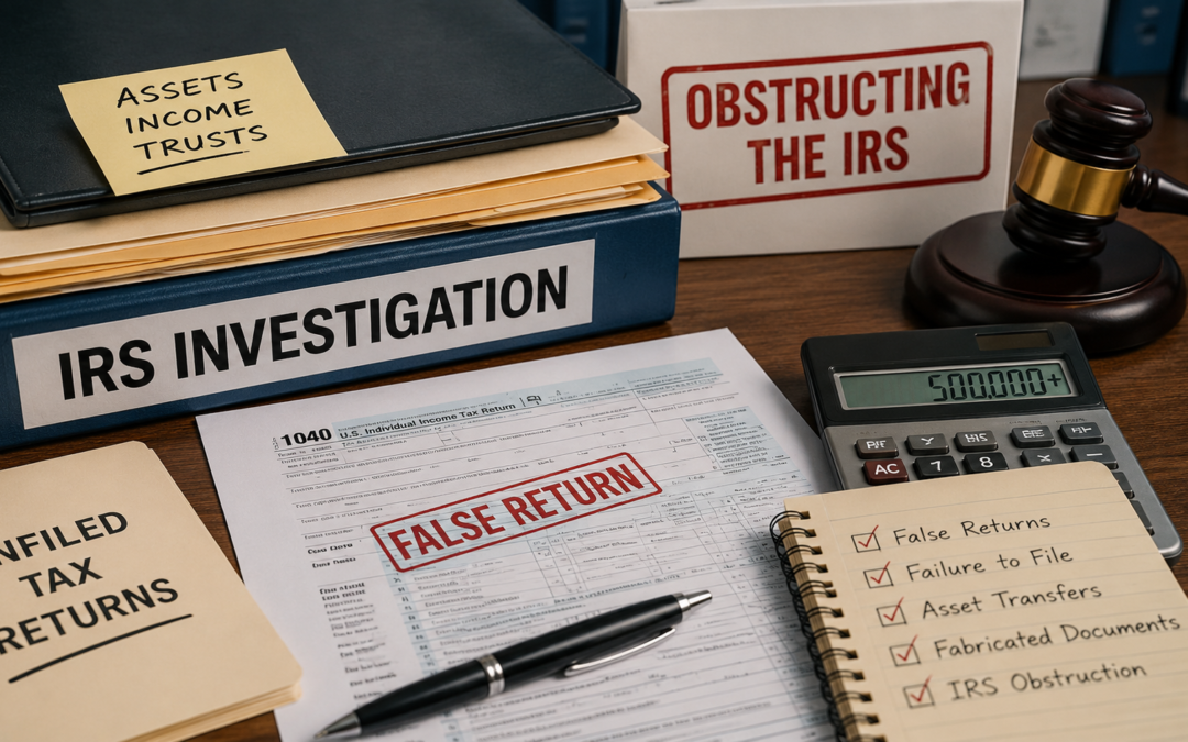 Virginia Tax Case Shows How Obstructing the IRS Can Become a Federal Crime